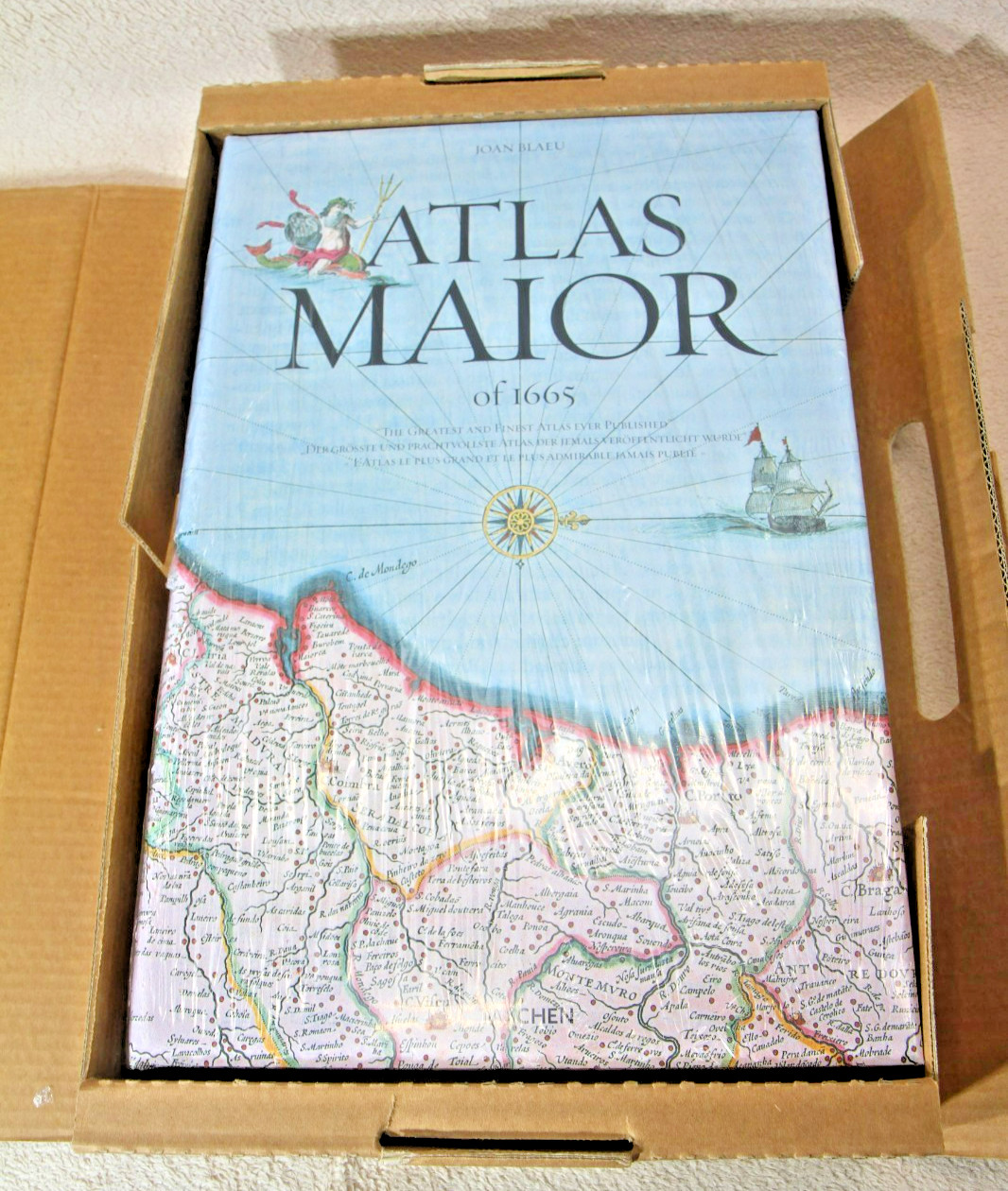 Joan Blaeu Atlas Maior Of 1665 – Hardcover Book (English) – NEW- Taschen Edition