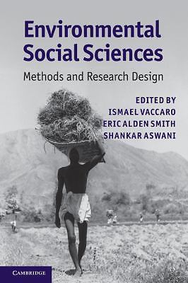 Environmental Social Sciences: Methods and Research Design – paperback Smith…