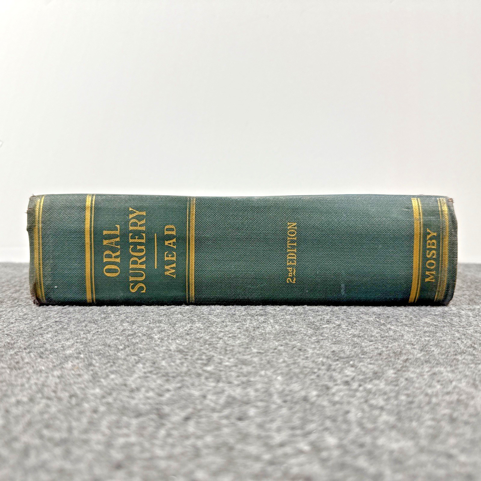 Oral Surgery by Sterling V. Mead Vintage 2nd Edition Hardcover Textbook 1940