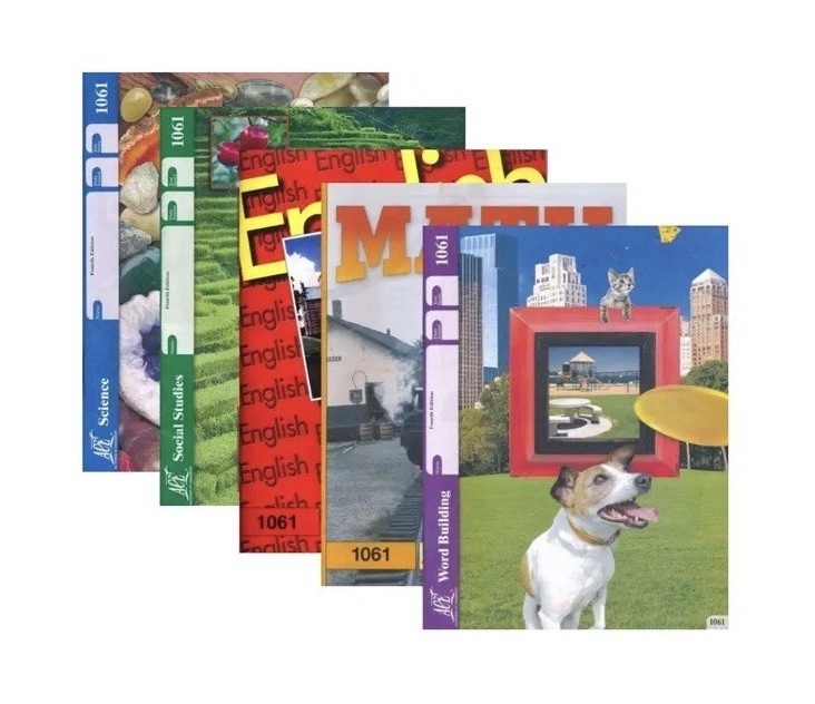 School of Tomorrow 6th Grade ACE 5-Subject Score Key Book Set 1061-1063 4th Ed