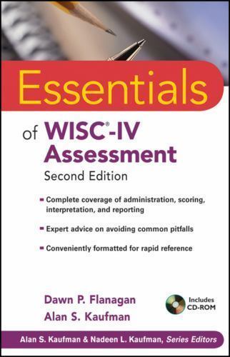 Essentials of Wisc-IV Assessment [With CDROM]