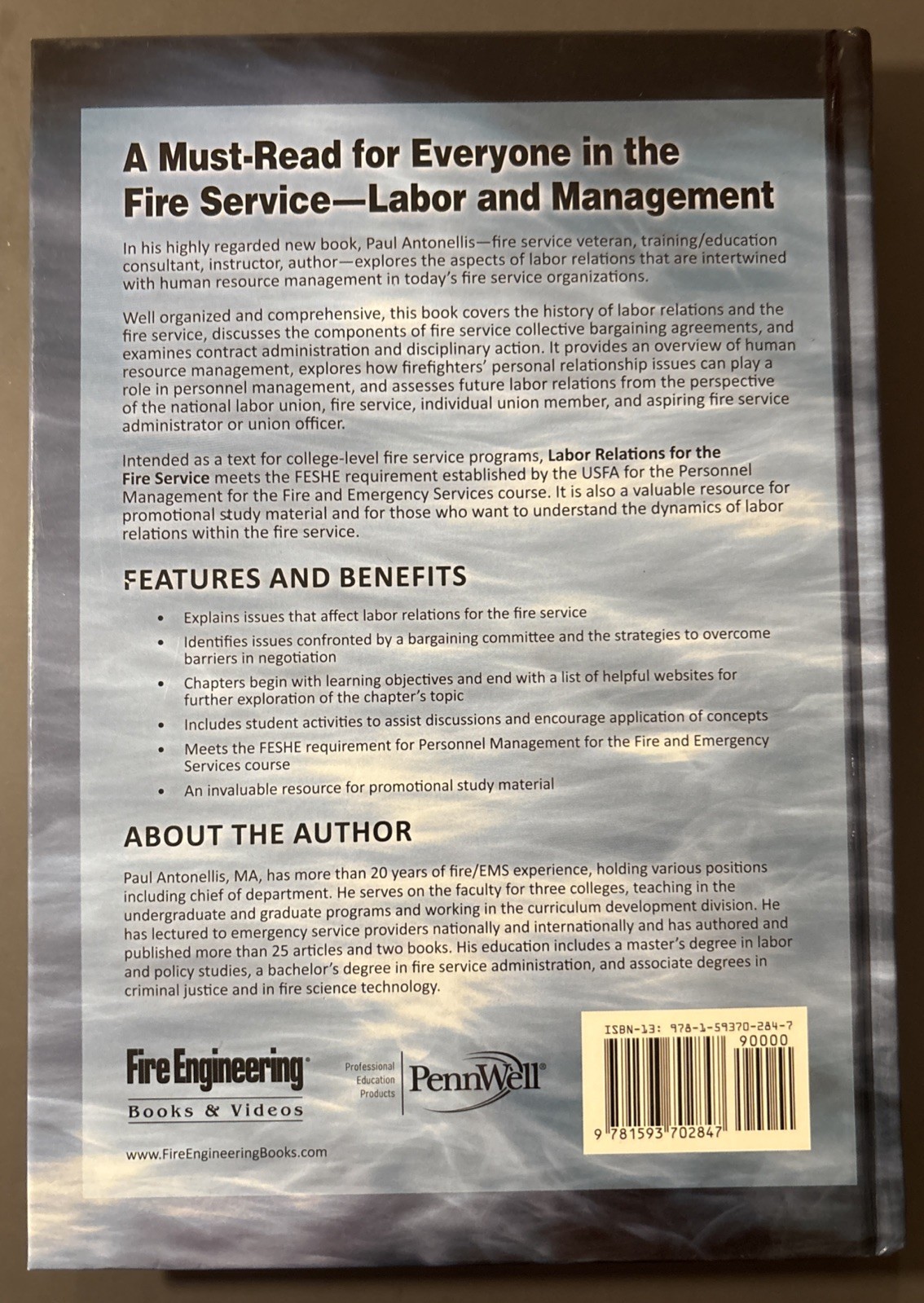 Labor Relations for the Fire Service by Paul J. Antonellis Jr. 2012
