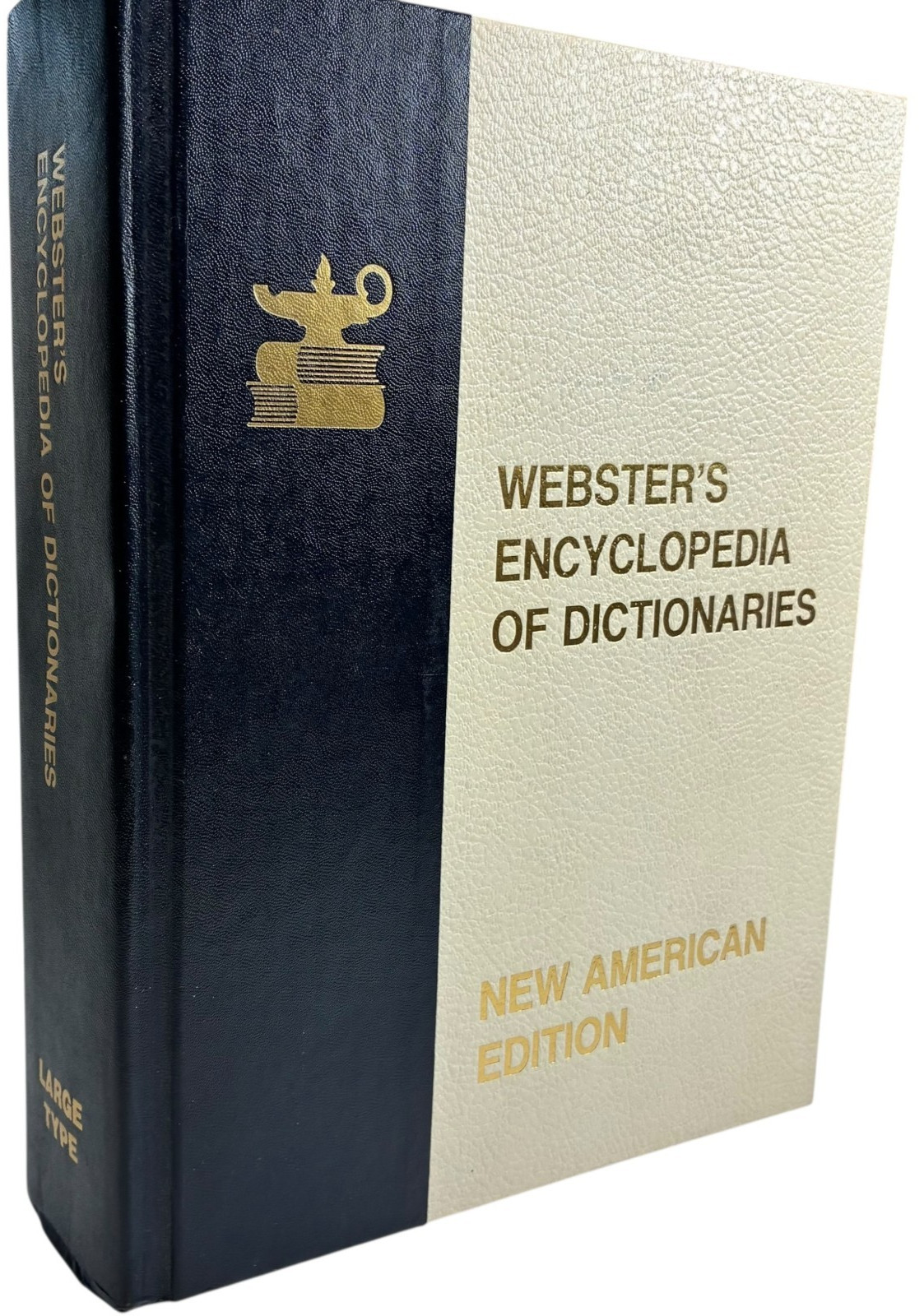 Webster’s Encyclopedia of Dictionaries New American ED 1981 Large Type J Allee