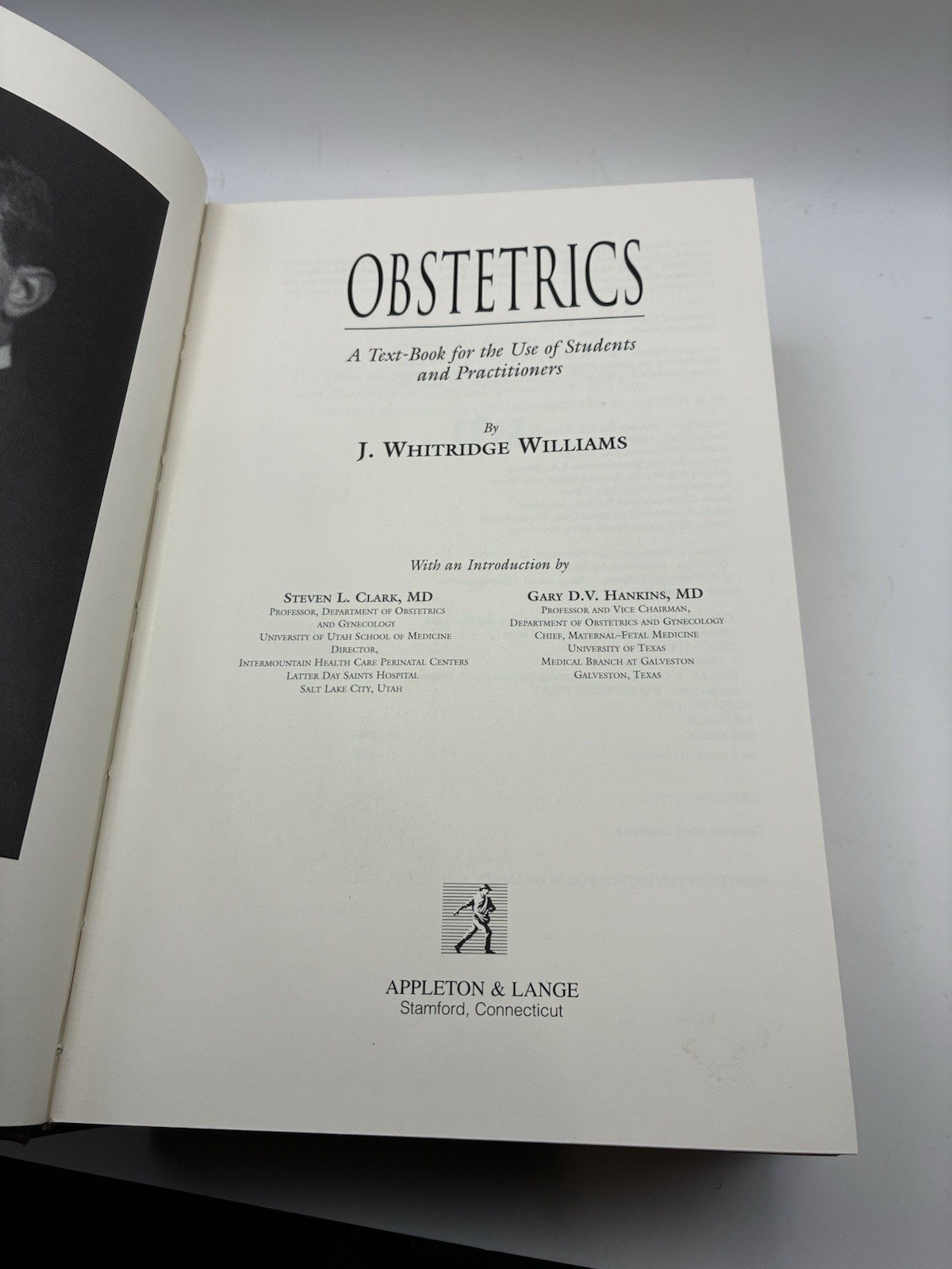 OBSTETRICS by J. Whitridge Williams 1997 Collector’s Edition No 1812 in Slipcase