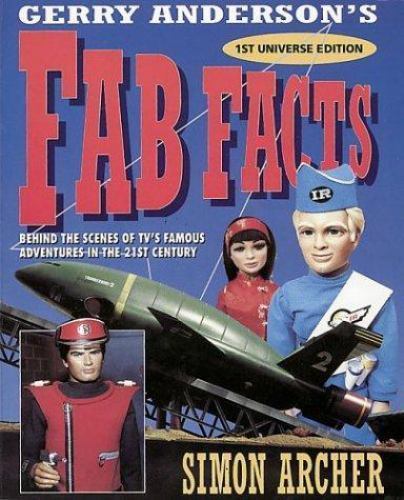 2004 Gerry Anderson’s Fab Facts Supermarionation Reference Book-96 Pages w Illos