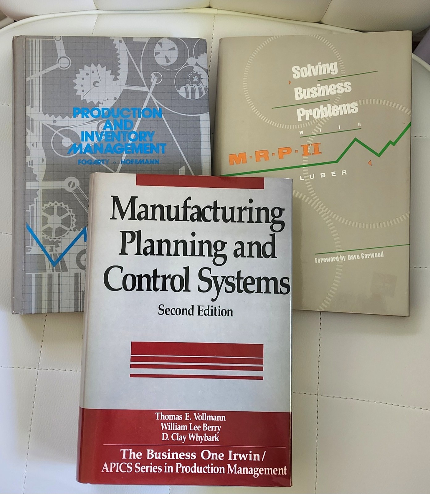 (3) Operations Management, Manufacturing Planning & Control Books, Fundamentals