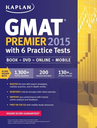 Kaplan GMAT Premier 2015 (Kaplan Test Prep), Kaplan, Good Book