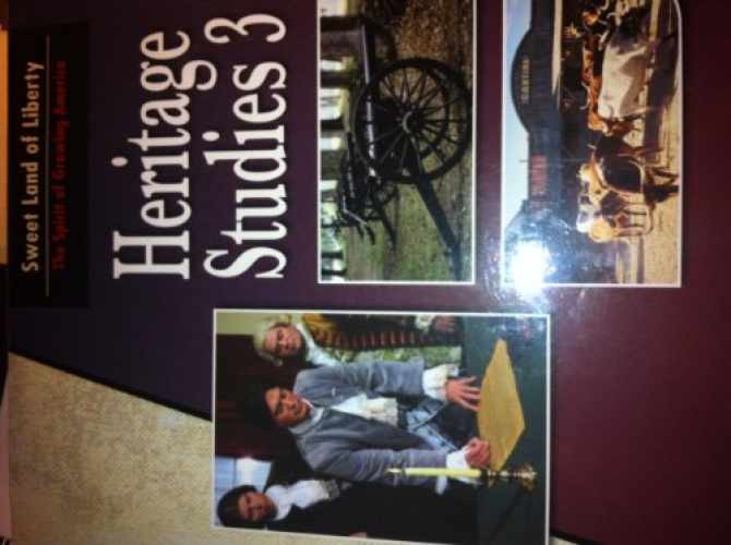 Heritage Studies 3: Student – Paperback, by Bob Jones University – Very Good
