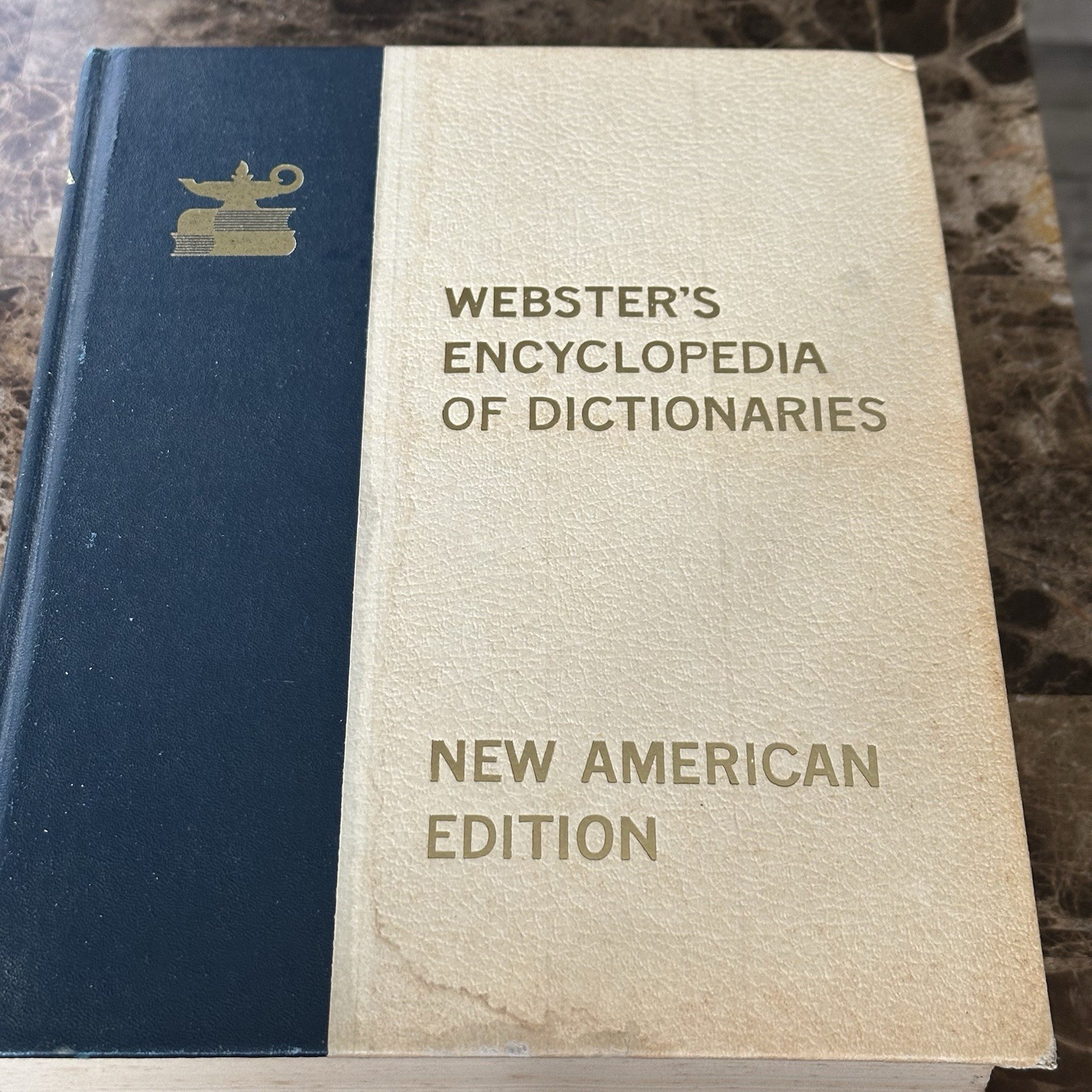 Vintage Webster’s Encyclopedia Of Dictionaries Large Type 1970