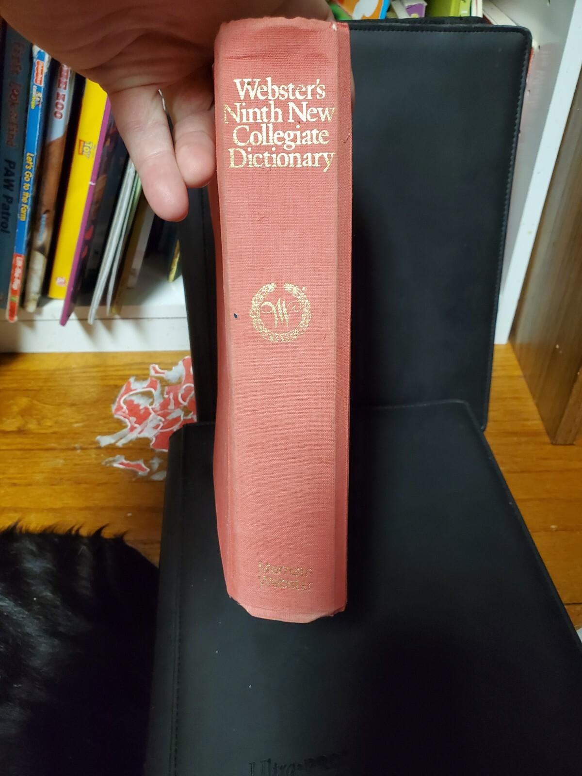 Webster’s Ninth New Collegiate Dictionary By Merriam Webster 1991 Government red
