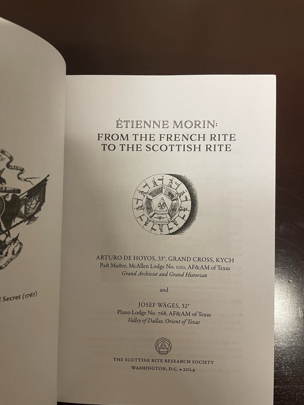 Etienne Morin: From the French Rite to the Scottish Rite De Hoyos & Wages