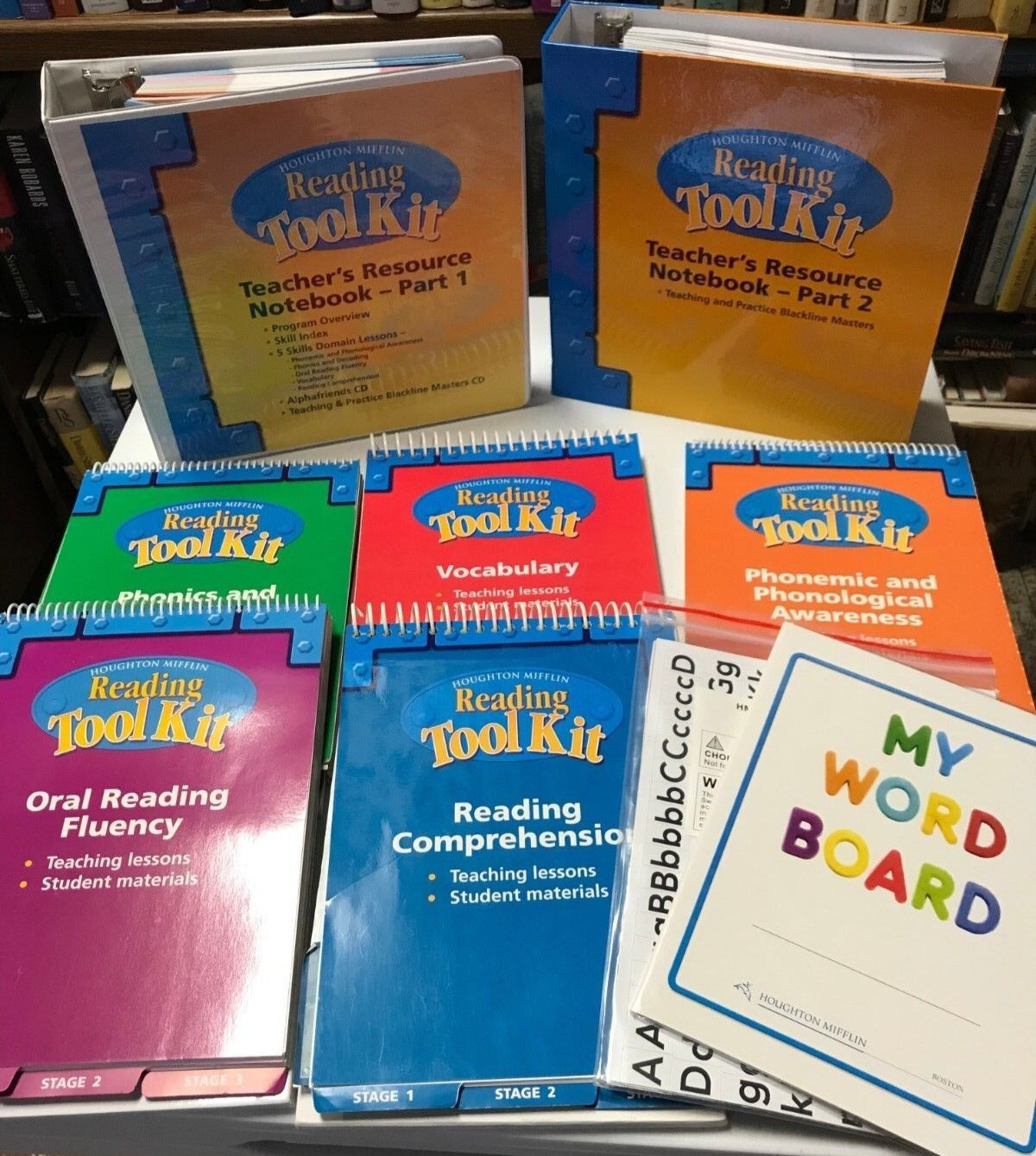 Journeys Houghton Mifflin Harcourt Reading Tool Kit Grades 1-3 / VG