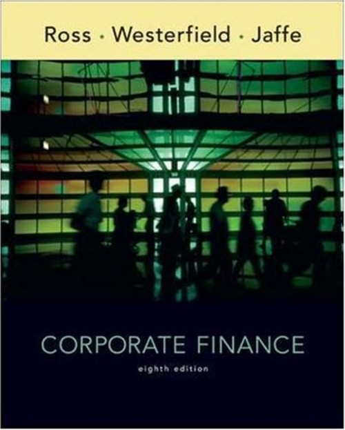 Corporate Finance Stephen A., Westerfield, Randolph W., Jaffe, Je