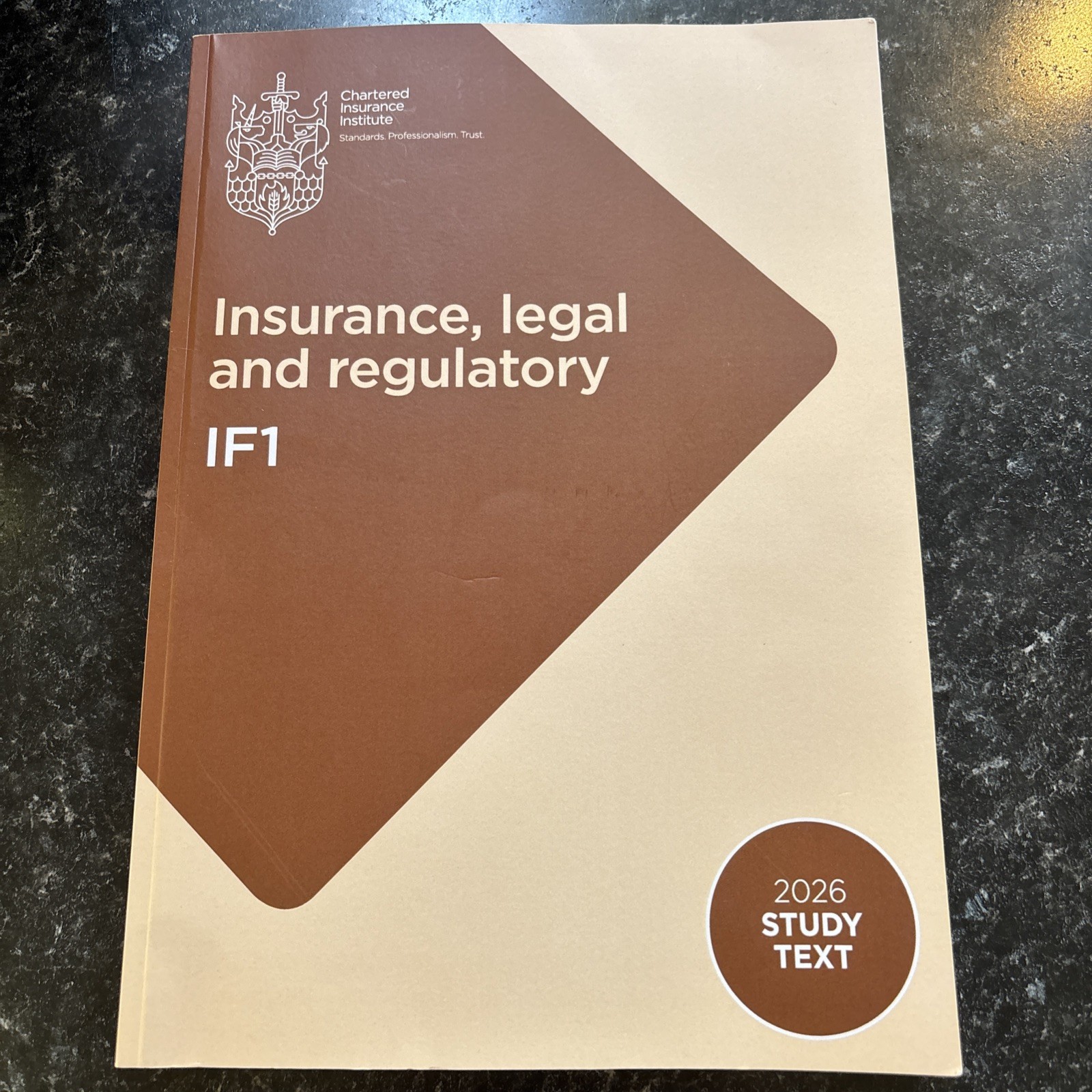 IF1 – Insurance, Legal and Regulatory – 2026 Study Text