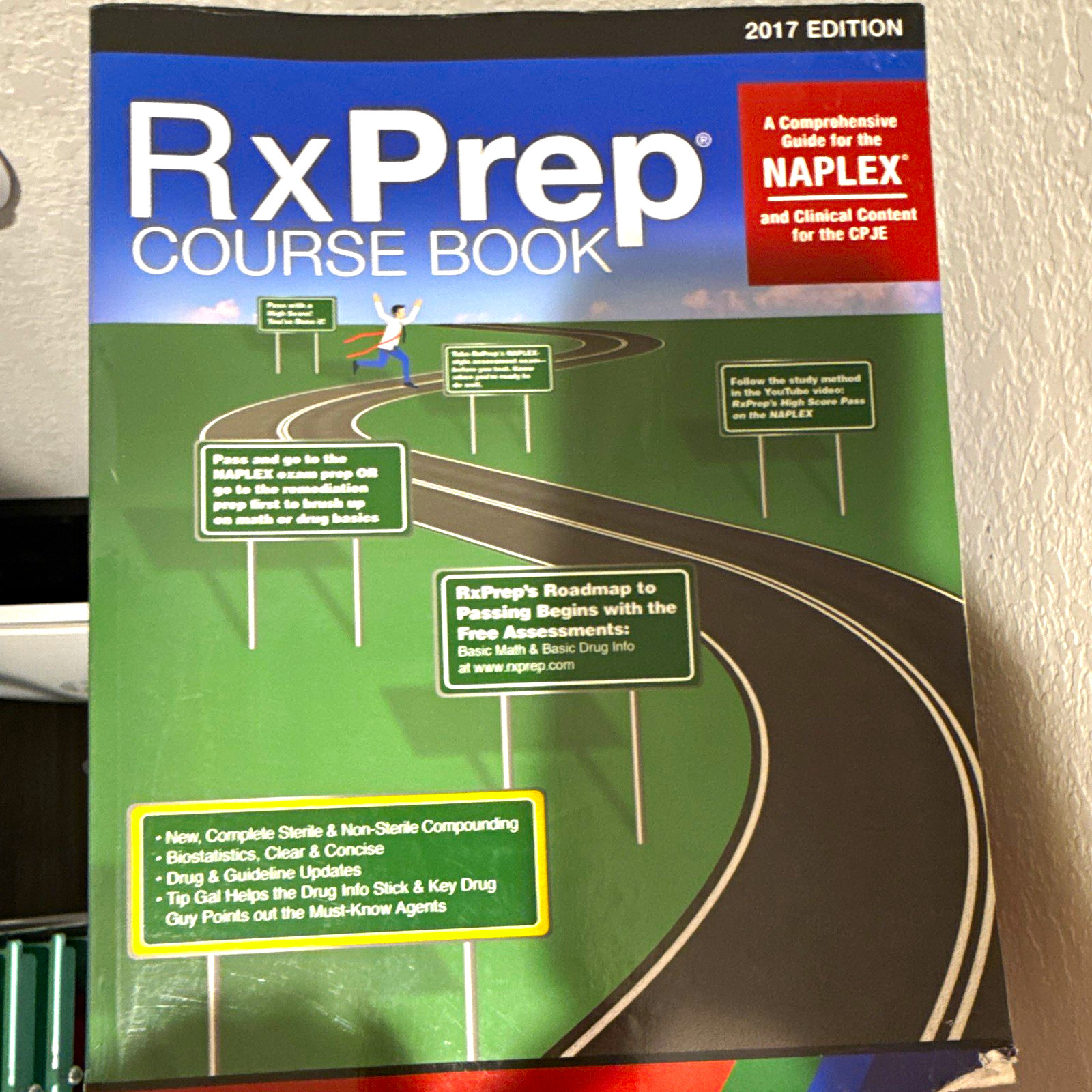 RxPrep Course Book 2017 Edition NAPLEX Study Guide Pharmacy Paperback