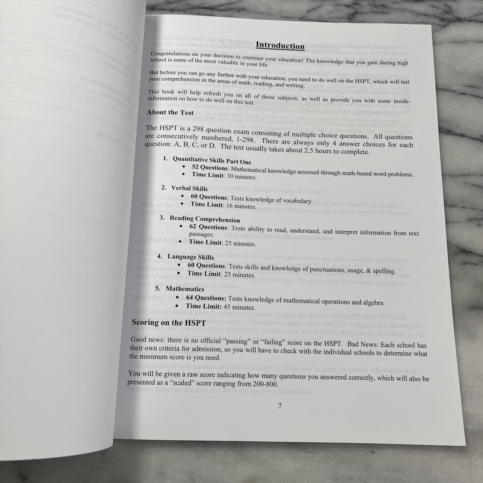 HSPT Prep Book by Trivium & HSPT Secrets Study Guide by Mometrix Test Prep Books