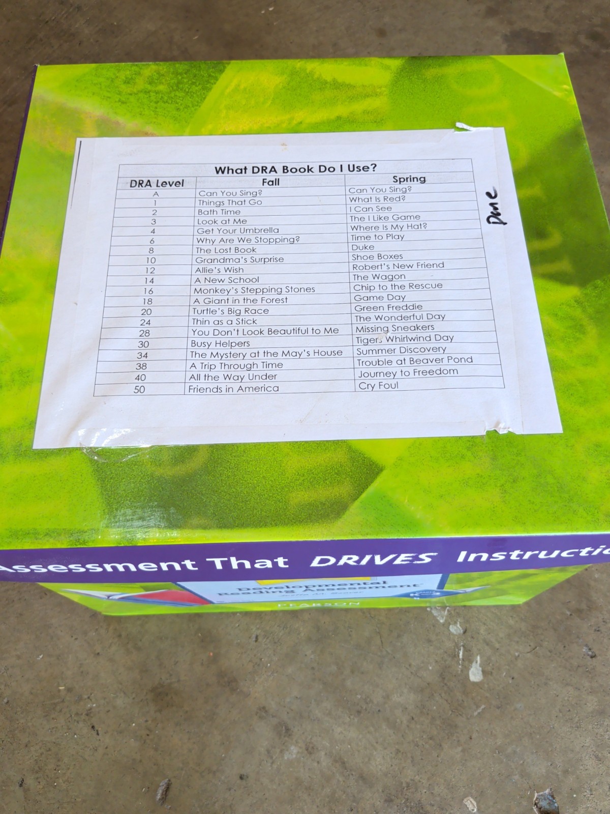 Homeschool Pearson DRA2 EDL2 Grades K-3 Reading Assessment Kit Course 89 Books