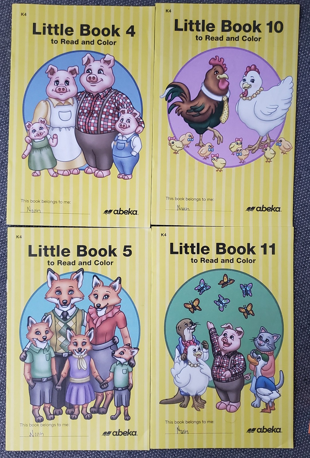 Abeka K4/K5 Readers Lot of 21 + Blend Book – Little Books, Animal Friends, Etc