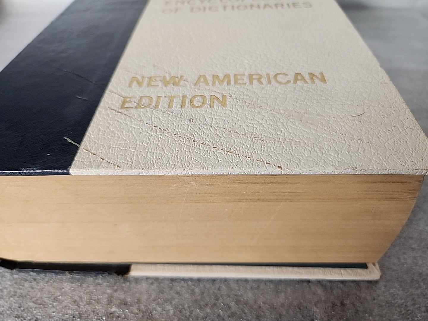 WEBSTER’S Encyclopedia of Dictionaries New American Edition 1978 Large Type