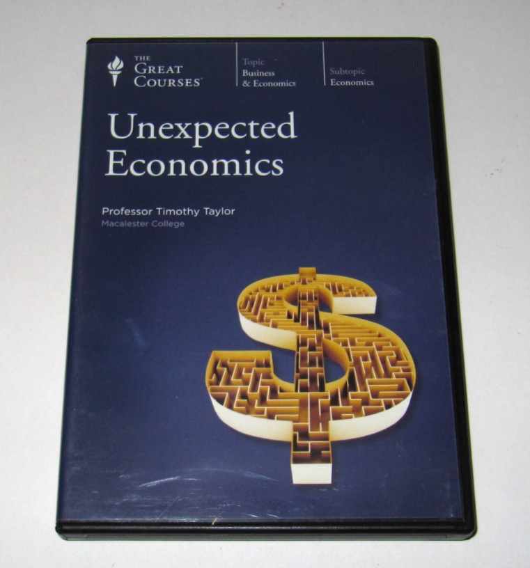 The Great Courses: Unexpected Economics 4 DVDs