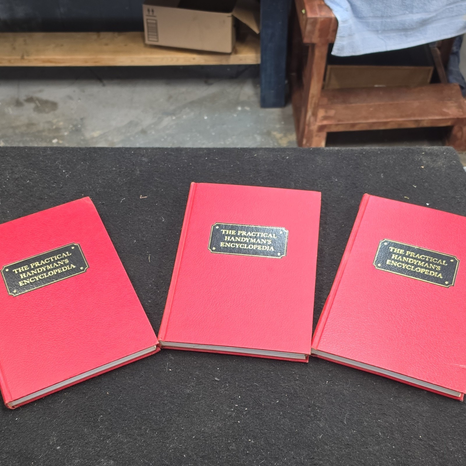 Greystone Press The Practical Handyman’s Encyclopedia 3-Vol Illus HC Set 1963