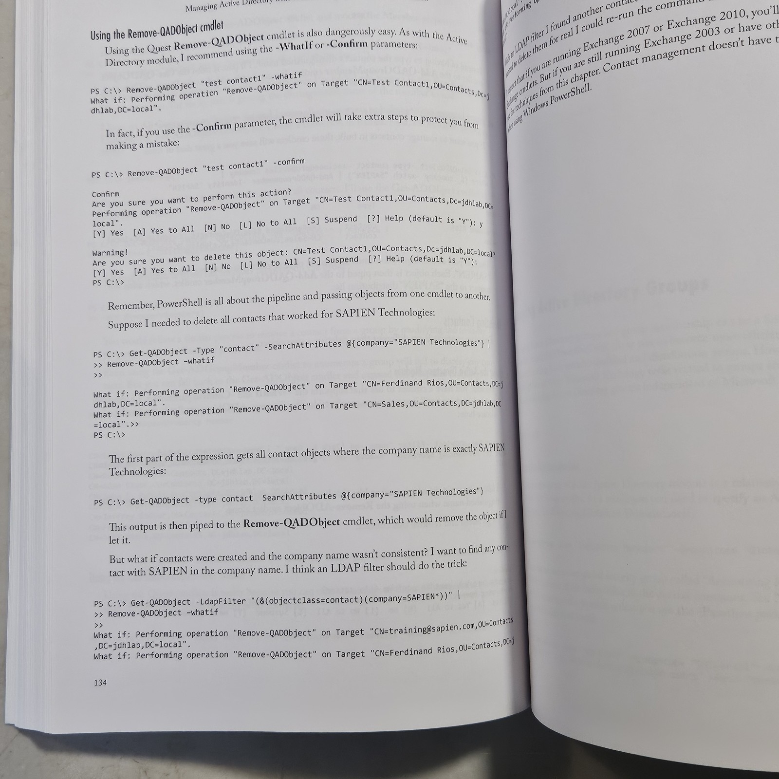 Managing Active Directory with Windows Powershell : TFM, 2nd Edition by Jeffery