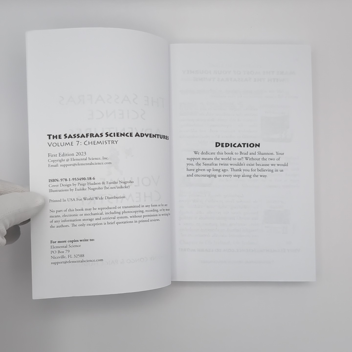 Sassafras Science Adventures Volume 7 : Chemistry by Johnny Congo and Paige…