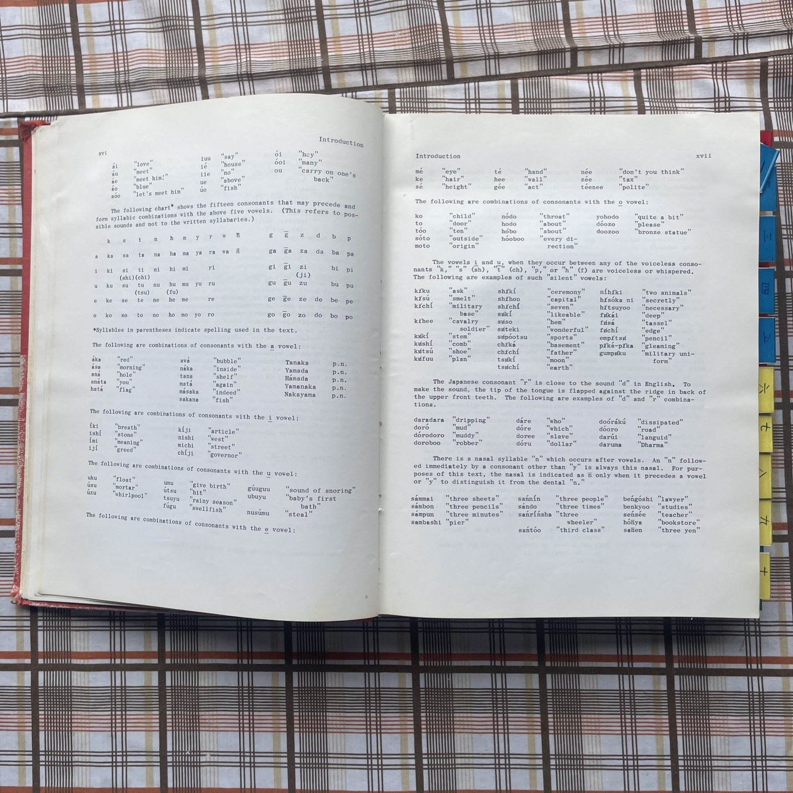 Basic Japanese for College Students by Tamako Niwa, Matsuda (1973 5th Print HC)