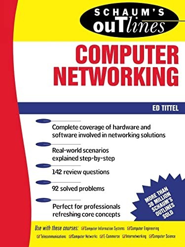 Schaum’s Outline of Theory and Problems of… by Tittel, Ed Paperback / softback