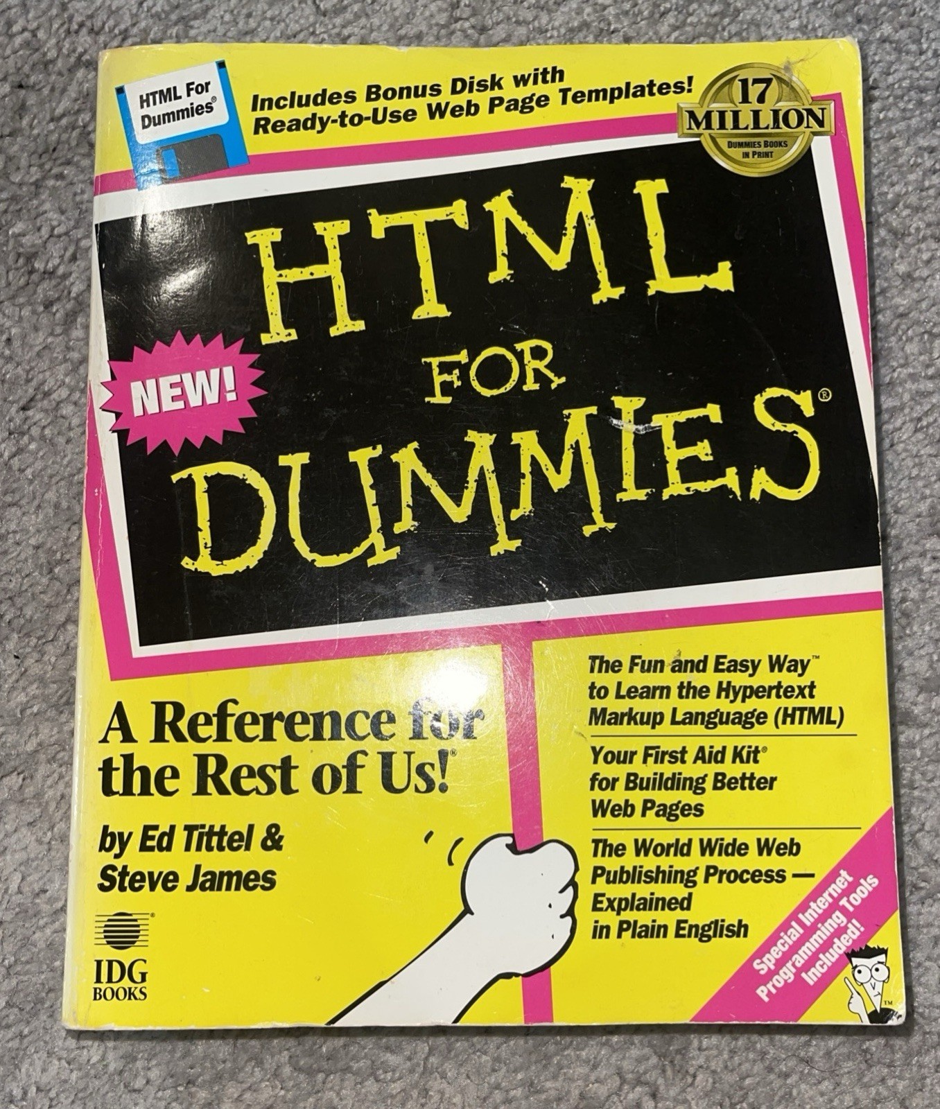 HTML for Dummies Reference for the Rest of Us by Ed Tittel and Stephen J. James