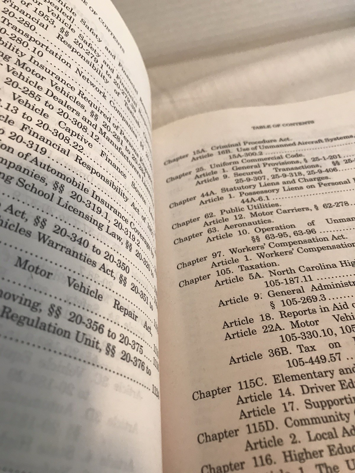 Motor Vehicle Laws of North Carolina Lexis-Nexis Law Book Annotated 2015