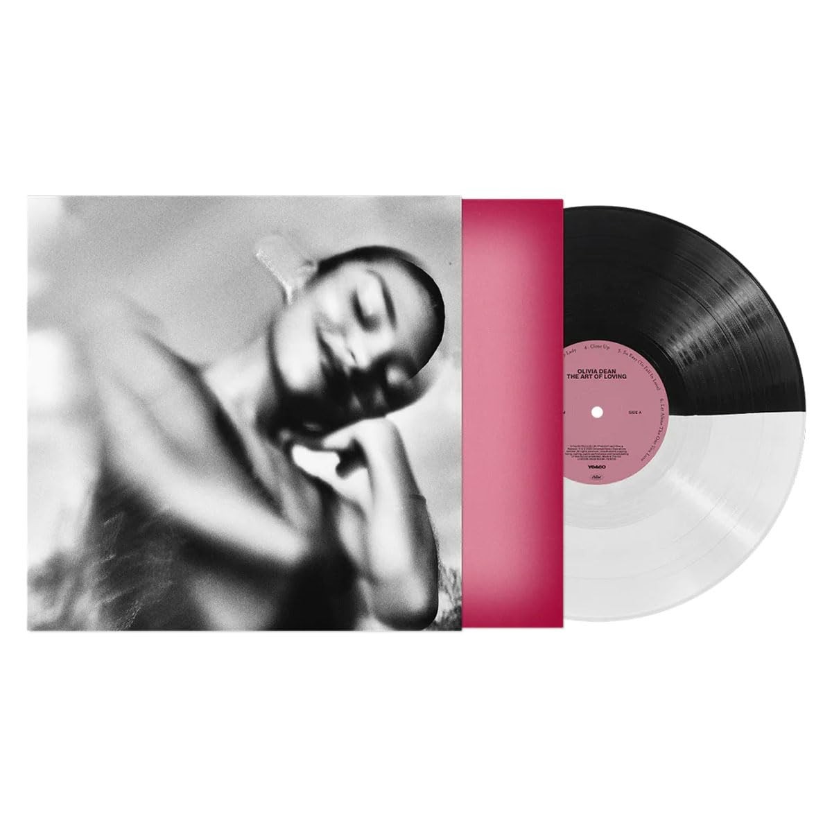 The Art Of Loving Black And White SplitColour Music Album Vinyl Record
