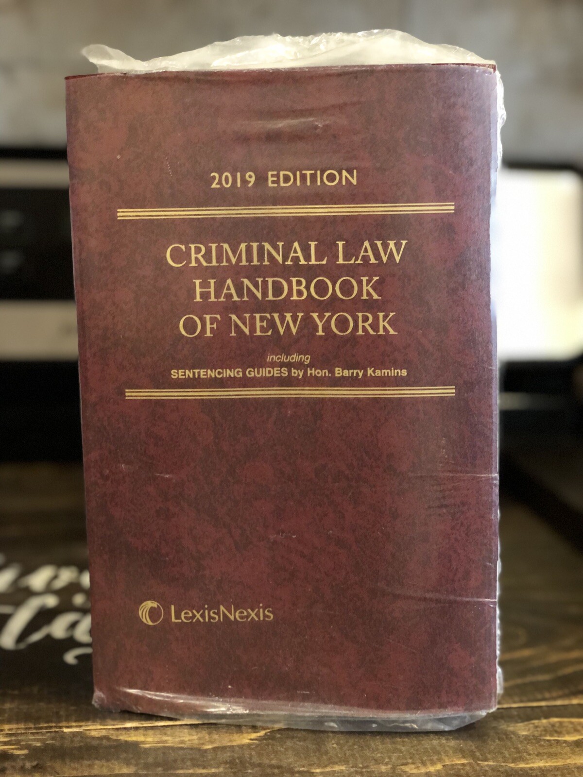 NEW & SEALED 2019 Edition Criminal Law Handbook of New York Lexis Nexis Kamins