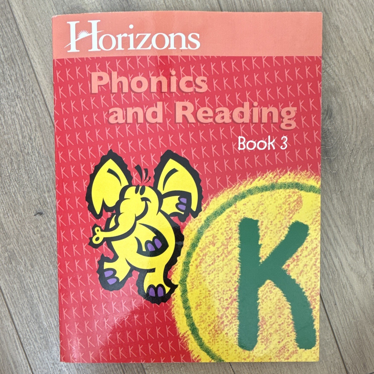Alpha Omega Horizons Phonics & Reading K Book 3 Lessons 81-120 Workbook ISBN