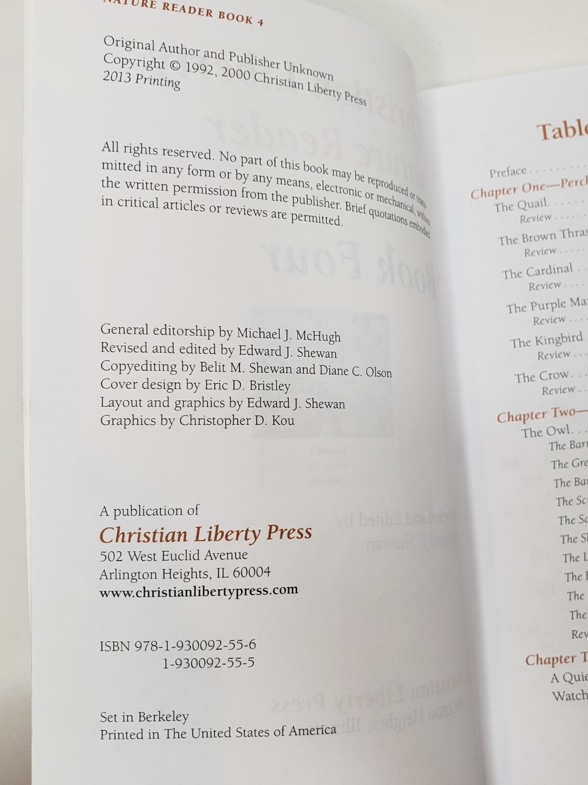 Lot of 5 Christian Liberty Press Books Grade Level 4