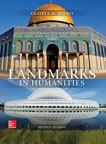 LANDMARKS IN HUMANITIES By Gloria K. Fiero *Excellent Condition*