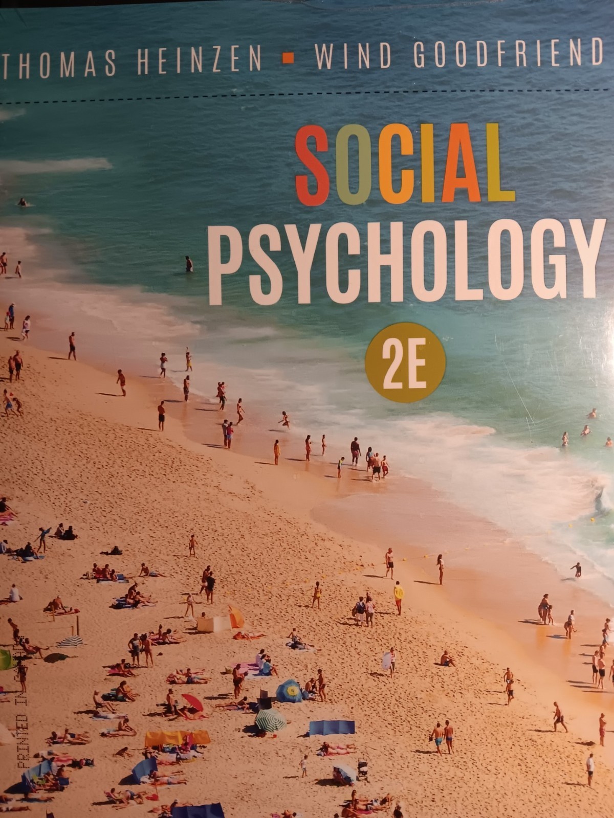(SHRINK-WRAPPED) Social Psychology, Goodfriend, Wind PAPERBACK.