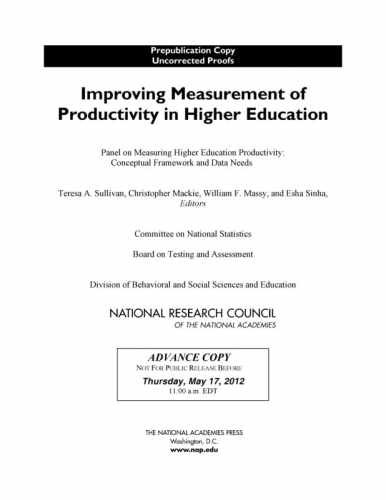 Improving Measurement of – Paperback, by National Research Council; – Very Good