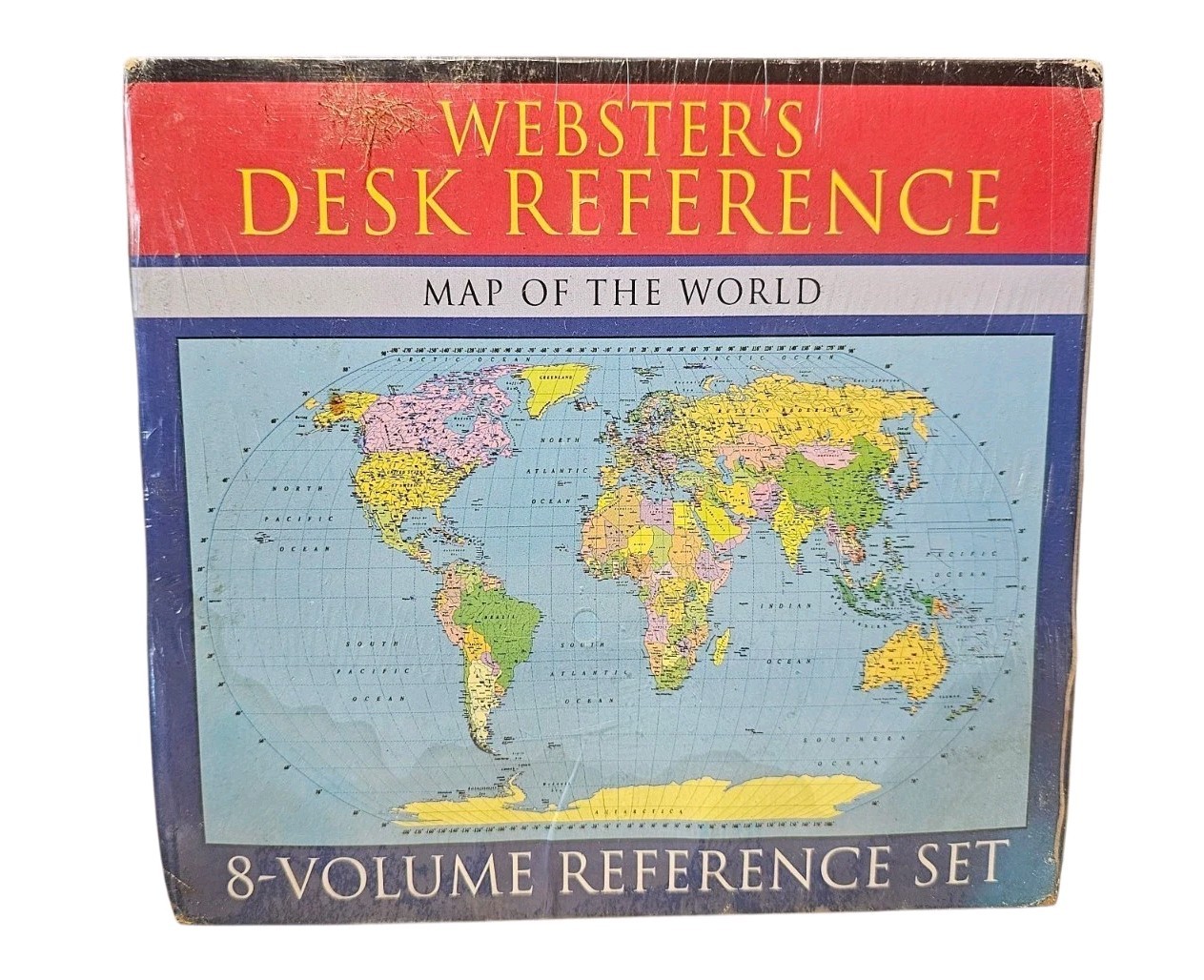 Webster’s Universal Desk Reference Book Set – 8 Volumes for Home School Office