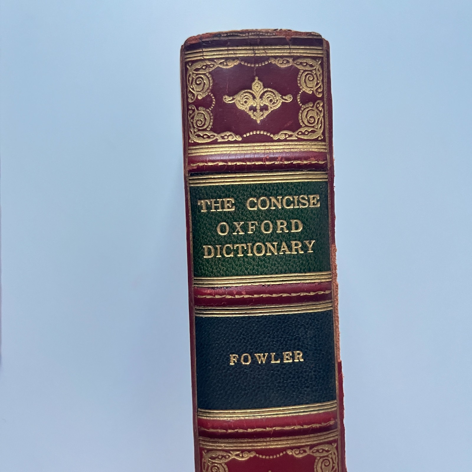 The Concise Oxford Dictionary of Current English Fowler 1931 slipcase HC VTG