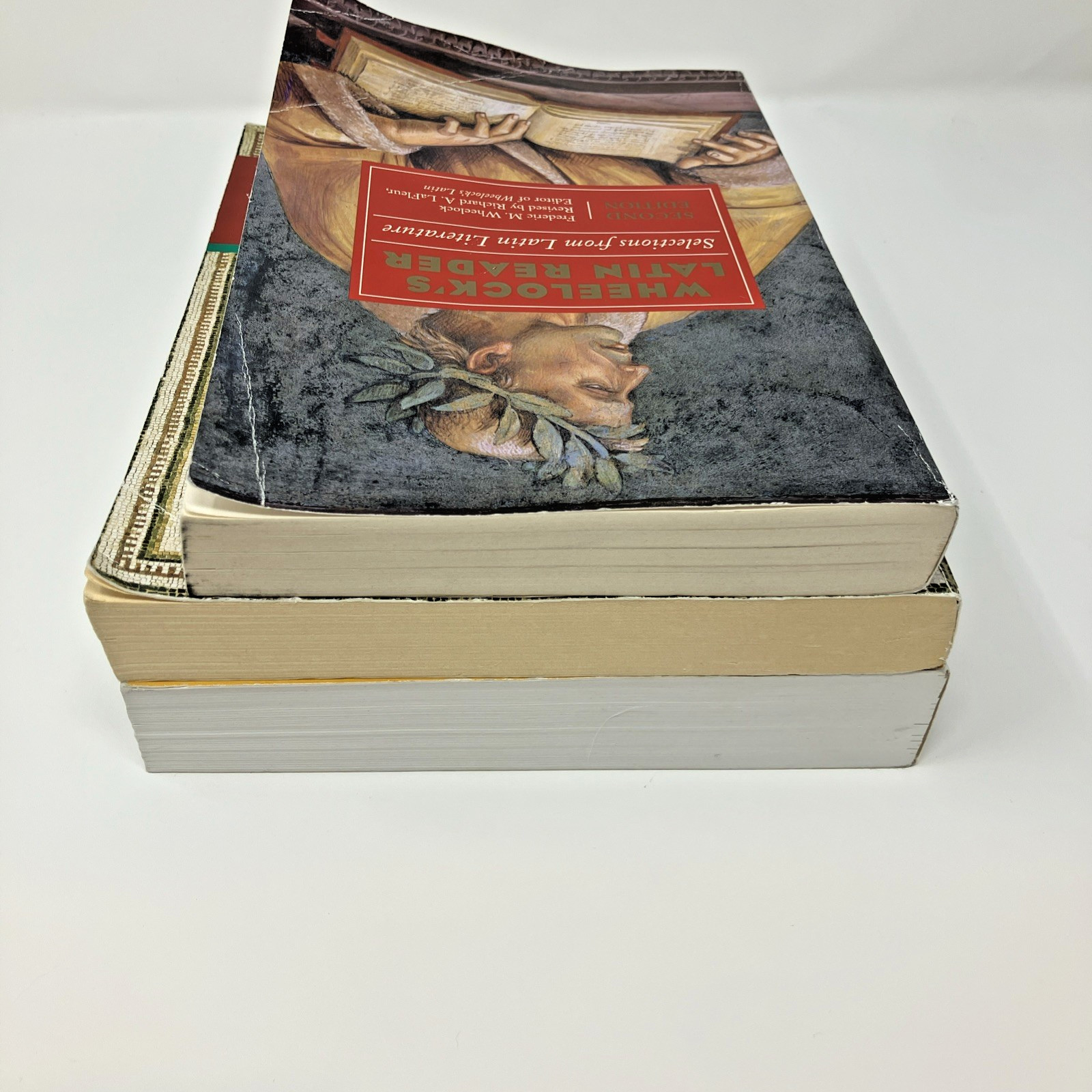 Wheelock’s Latin Lot Reader 2nd Textbook 7th Ed Workbook 3rd Study Set of 3 PB