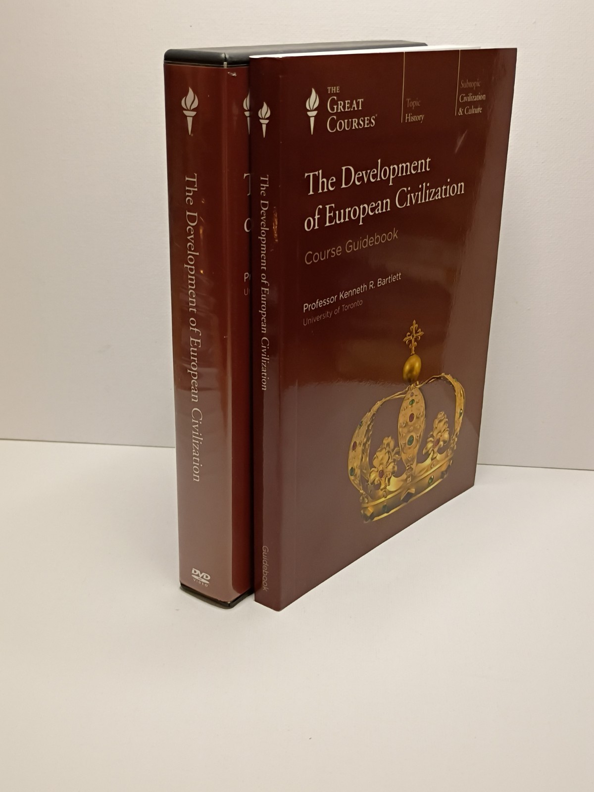 The Great Courses: Development of European Civilization – 8 DVDs + Guidebook NEW