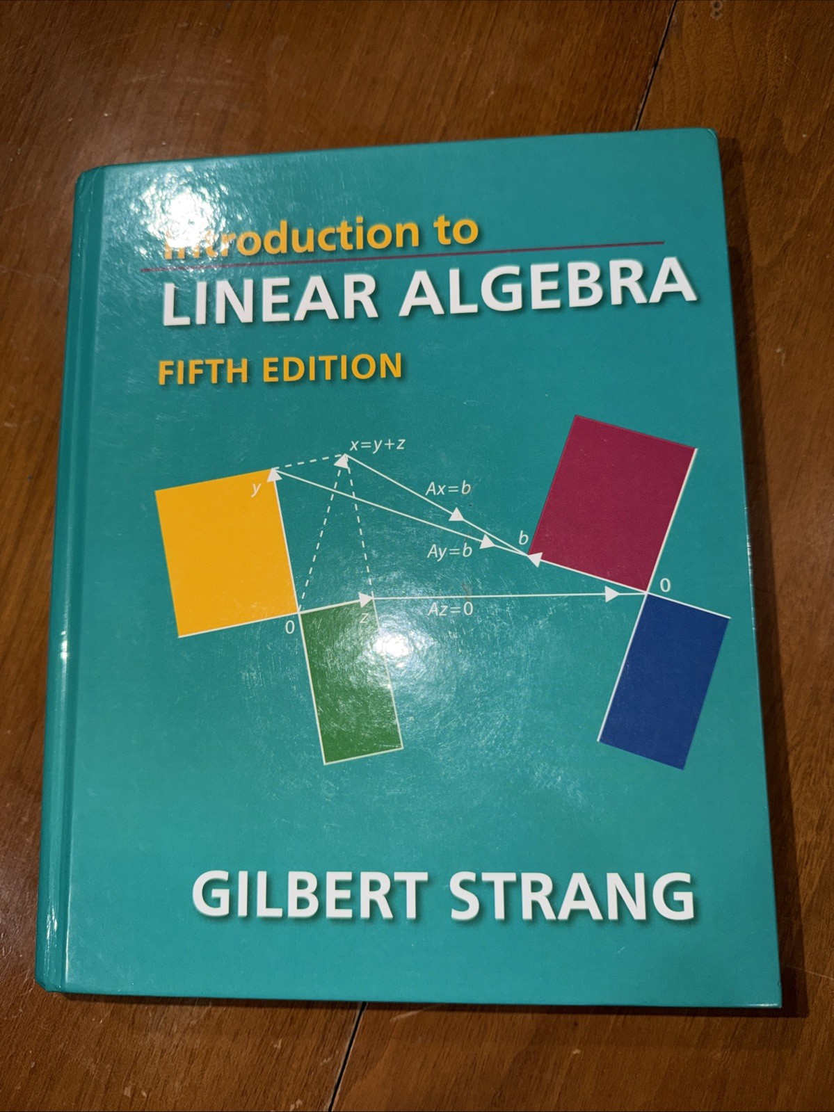 Introduction To Linear Algebra Fifth Edition 2016 Paperback by Gilbert Strang