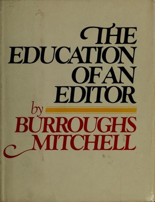 The Education of an Editor Hardcover