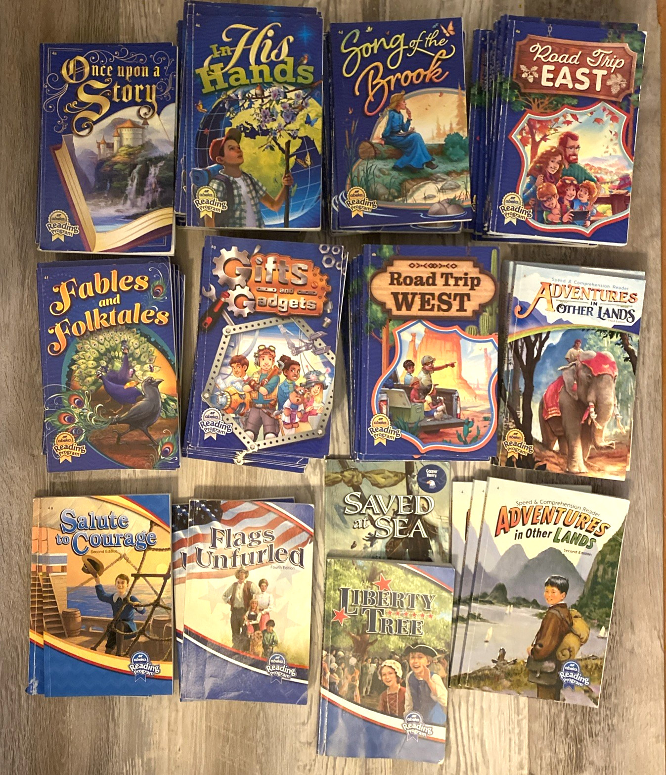 Abeka 4th Grade Readers , Choose Your Book!