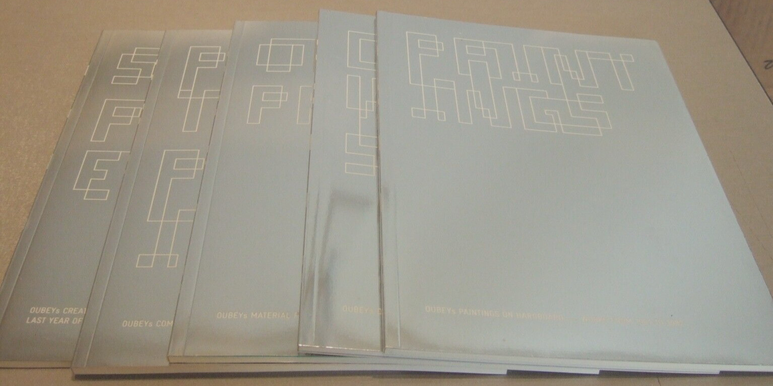 OUBEY MINDKISS 5 Volumes by Stefan Sagmeister NO SLIPCASE COVER