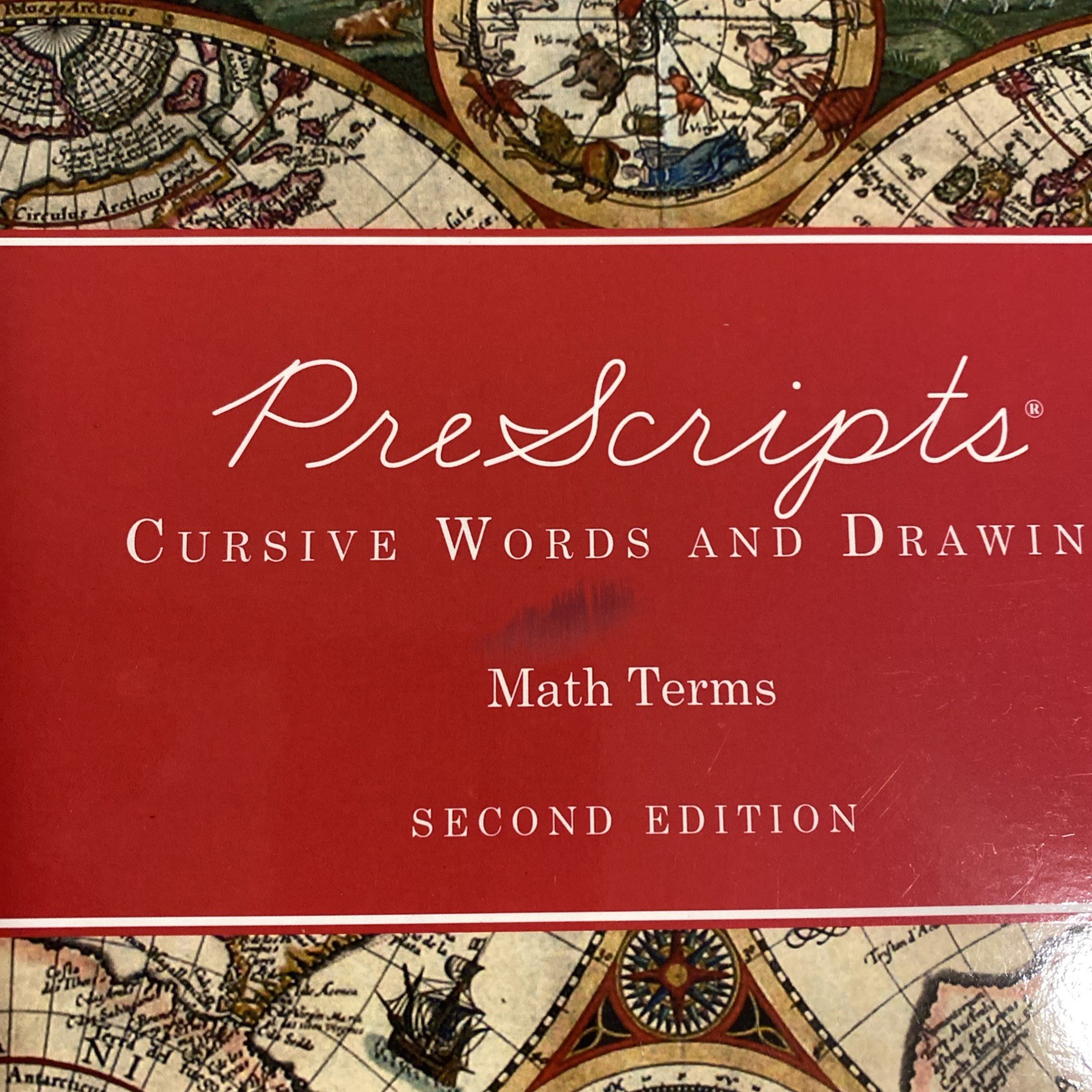 PreScripts Cursive Words and Drawing: Second Edition No Writing