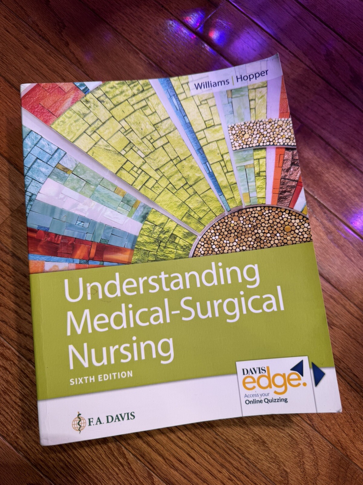 Understanding Medical-Surgical Nursing F.A. Davis Sixth Edition William, Hopper