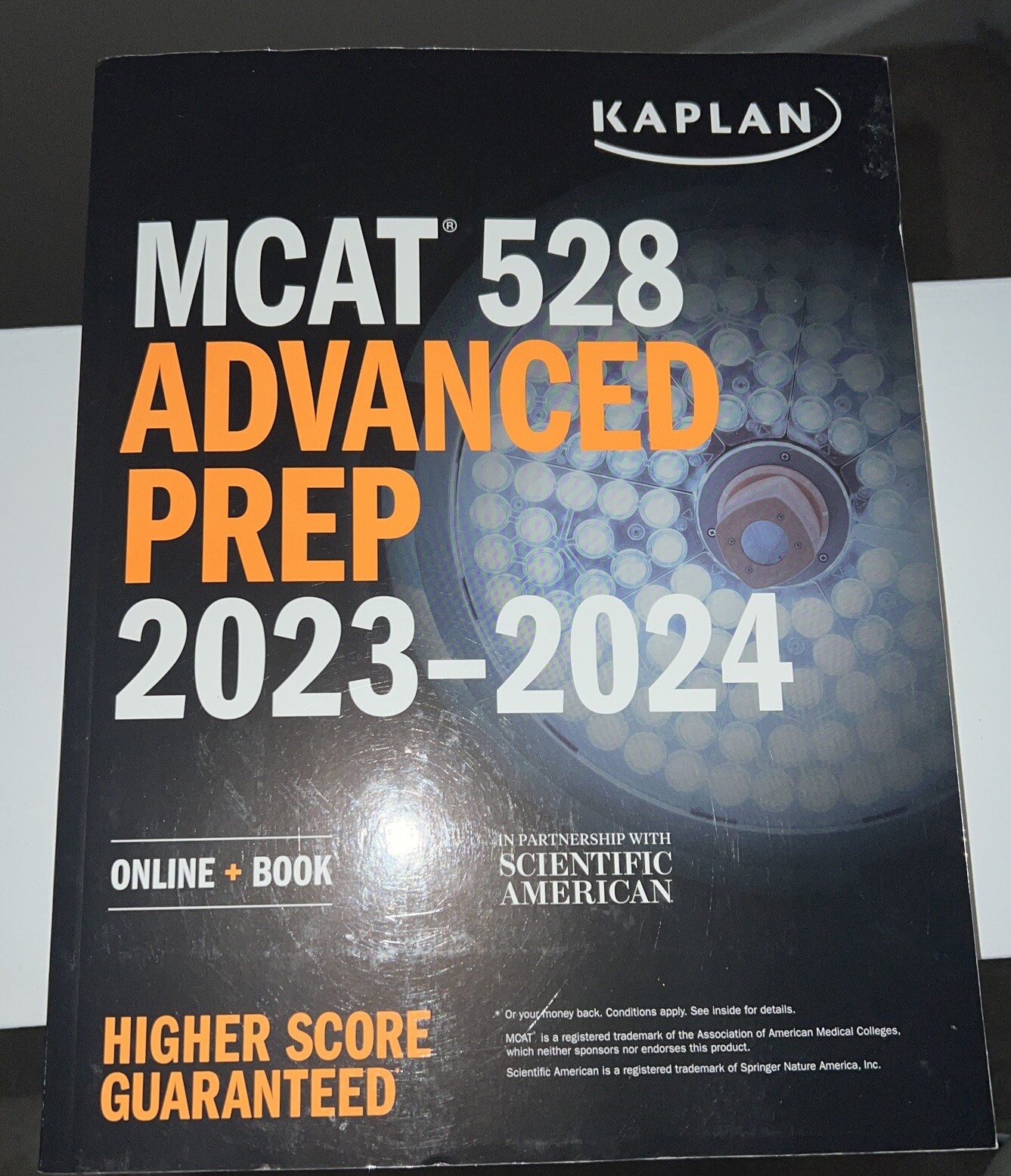 Kaplan Test Prep Ser.: MCAT 528 Advanced Prep 2023-2024 : Online + Book