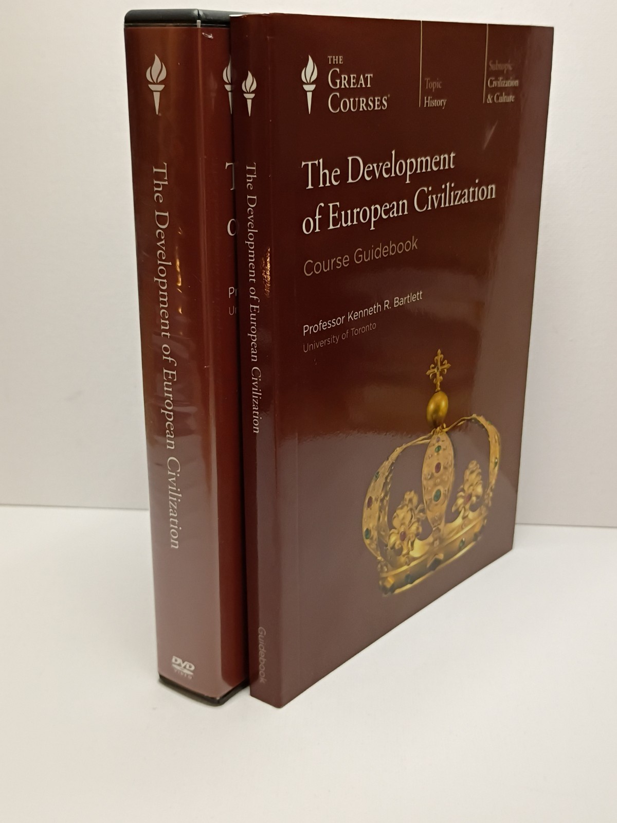 The Great Courses: Development of European Civilization – 8 DVDs + Guidebook NEW